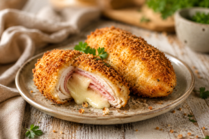 Cordon bleu à l’airfryer : temps de cuisson et recette croustillante