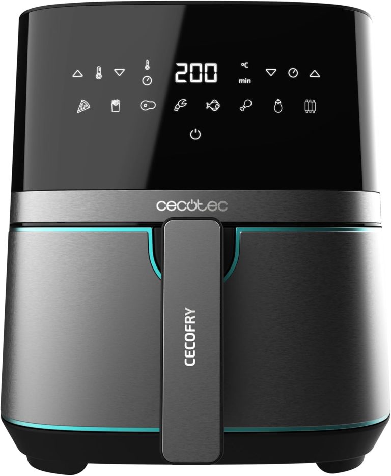 Cecotec Cecofry Full InoxBlack 5500 : avis sur ses 8 menus pesés