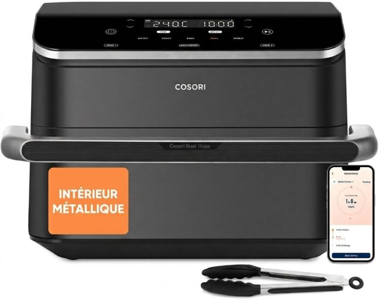 Cosori TwinFry CAF-TF101S : mon avis sur ses 4 résistances