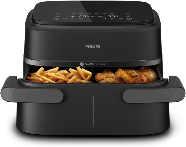 Philips Airfryer 1000 NA154 : 7,1 L en deux cuves, avis