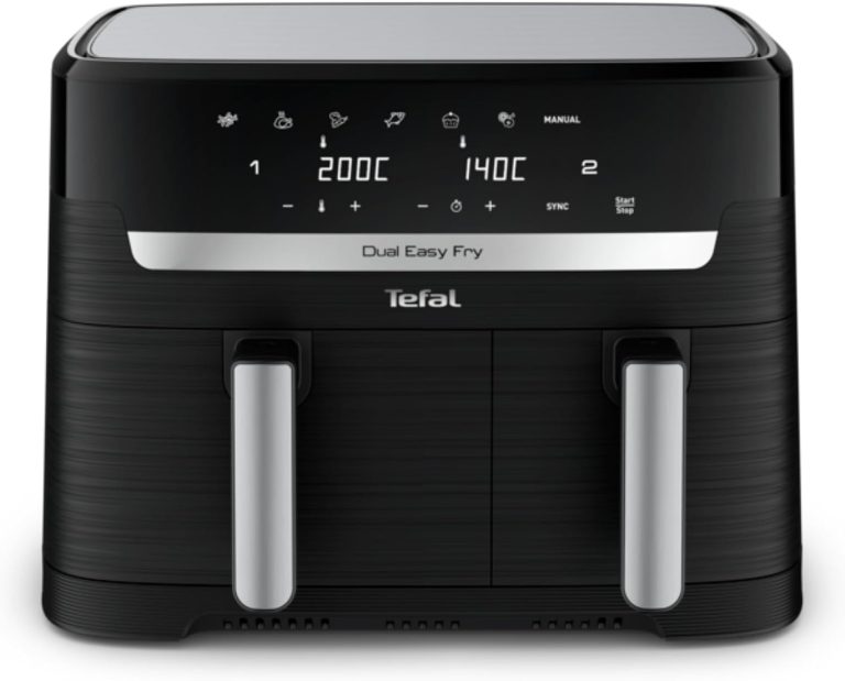 Tefal Dual Easy Fry EY901810 : deux cuves de 5,2 et 3,1 L, mon avis