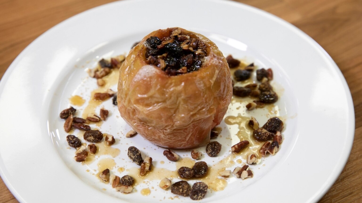 Pomme au four caramélisée à l'airfryer