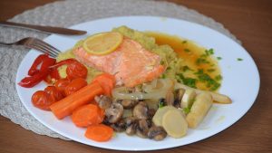 Saumon à l’airfryer : temps de cuisson du pavé et recette